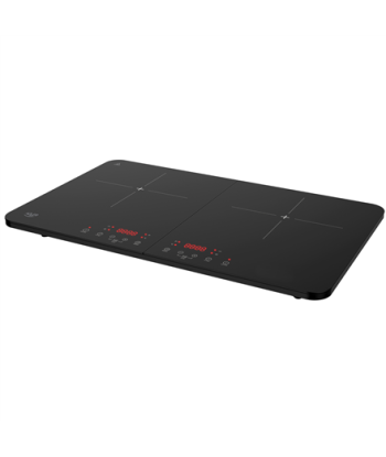 AD 6516, Adler Cooker, Touch controls, Number of burners/cooking zones 2, Induction, Black