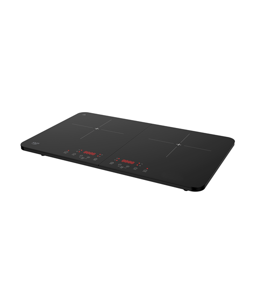AD 6516, Adler Cooker, Touch controls, Number of burners/cooking zones 2, Induction, Black