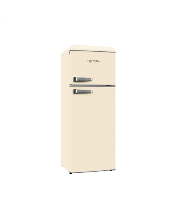 ETA Refrigerator, ETA253390040EN Storio Retro, Energy efficiency class E, Free standing, Height 148.2 cm, Double Door, Fridge