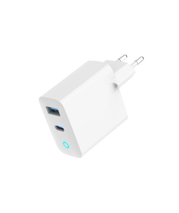 CHARGER USB 30W 2PORT/TA-UC-PDQC30L-W-01 GEMBIRD
