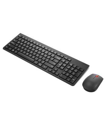 Lenovo Essential juhtmevaba klaviatuuri ja hiire komplekt, vene/kirillitsa, must