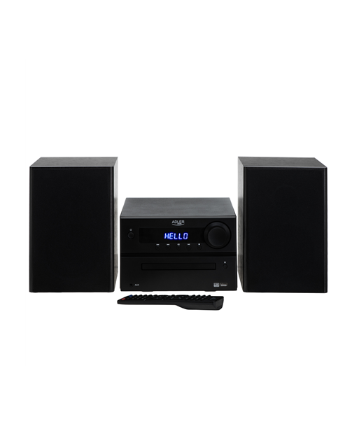 Adler, Mini Hi-Fi Stereo System, AD 1917, Speakers, USB connectivity, Bluetooth, FM