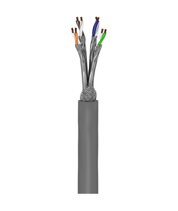 Goobay, CAT 6A Network Cable, S/FTP (PiMF), 50 m, 96093, S/FTP, Grey