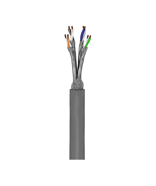 Goobay, CAT 6A Network Cable, S/FTP (PiMF), 50 m, 96093, S/FTP, Grey