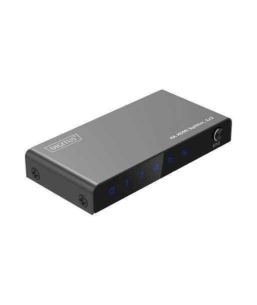 Digitus 4K HDMI Splitter, 1x2 | DS-55336 | Black