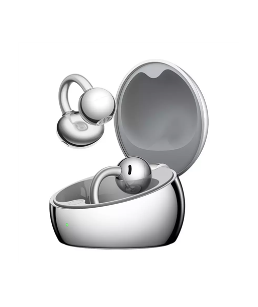 Huawei Earphones, FreeClip 2, Bluetooth, Open ear, Microphone, Space Silver, Noise canceling, Noise reduction, Wireless
