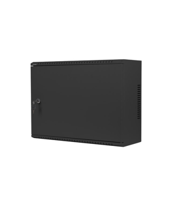 Lanberg, Rack cabinet 19" wall-mount 4U+3U/540x200 low-profile, WAF1-5203-04-00B, Black