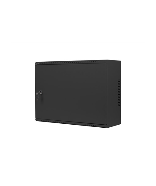 Lanberg, Rack cabinet 19" wall-mount 4U+3U/540x200 low-profile, WAF1-5203-04-00B, Black