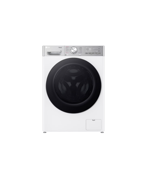 LG, Washing machine with dryer, F4DR913P3WA, Energy efficiency class A/D, Front loading, Washing capacity 13 kg, 1400 RPM
