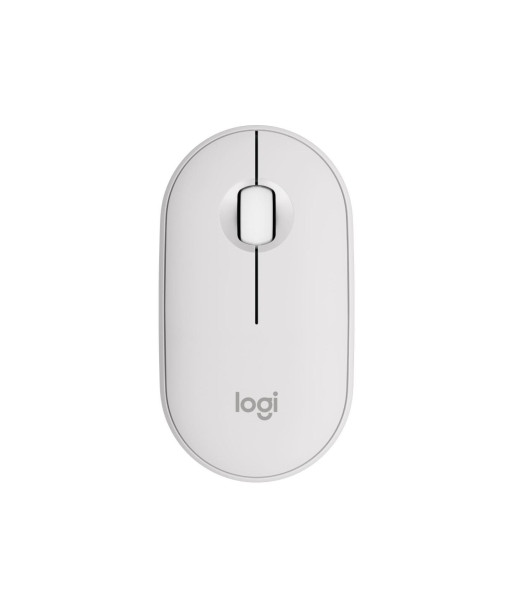 Logitech M350S Pebble Mouse 2 Wireless Optical Mouse White