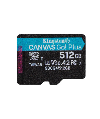 MEMORY MICRO SDXC 512GB UHS-I/SDCG4/512GBSP KINGSTON