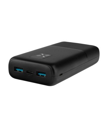 Fixed Zen 20000 mAh Power Bank - Usaldusväärne Kaasaskantav Laadija, Must