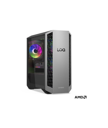 Lenovo LOQ Tower 26ADR10 Desktop, AMD Ryzen 7 8745HX, 16 GB, 512 GB SSD, RTX 5050