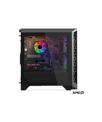 Lenovo LOQ Tower 26ADR10 Desktop, AMD Ryzen 7 8745HX, 16 GB, 512 GB SSD, RTX 5050