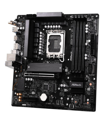 ASRock B860M Pro-A WiFi Micro-ATX emaplaat, Intel B860, LGA1851, DDR5