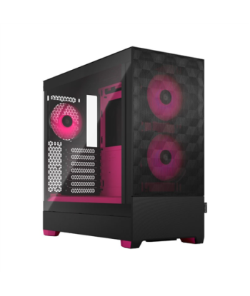 Fractal Design, Pop Air RGB, Side window, ATX, mATX, Mini ITX, ATX, Magenta Core TG Clear Tint