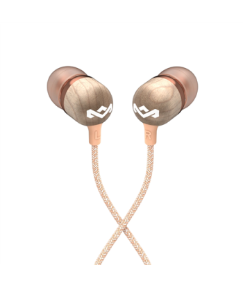 Marley Wired Earbuds, Smile Jamaica, Built-in microphone, USB Type-C, Copper