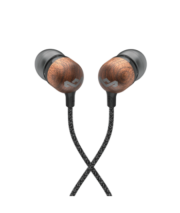 Marley Wired Earbuds, Smile Jamaica, Built-in microphone, USB Type-C, Signature Black