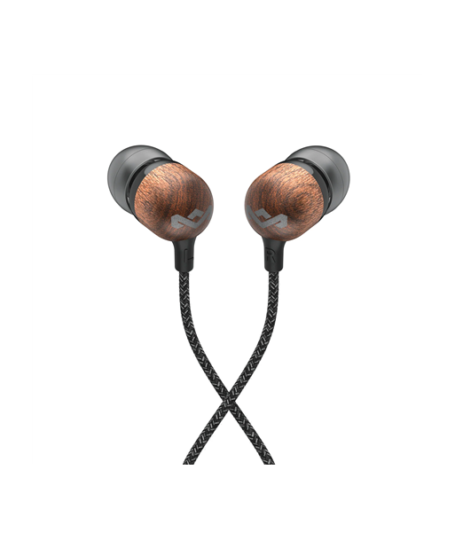 Marley Wired Earbuds, Smile Jamaica, Built-in microphone, USB Type-C, Signature Black