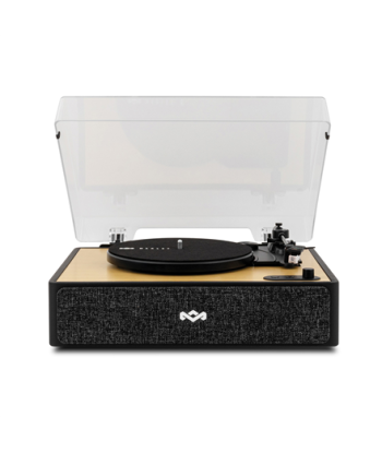 Marley Turntable with Built-In Stereo Speakers | Rise Up | Bluetooth In/Out