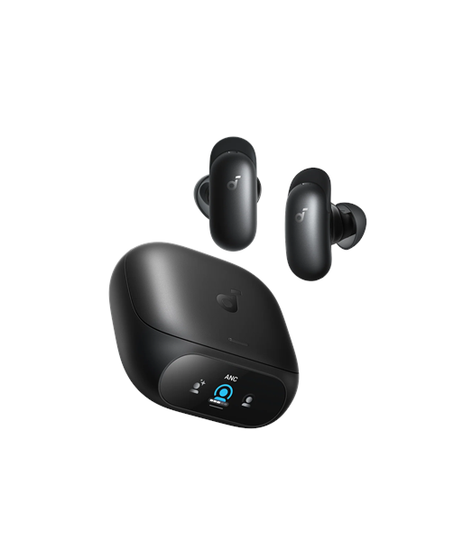 Anker Soundcore Liberty 5 Pro, Earbuds, In-Ear, Microphone, Midnight Black, Noise reduction, Wireless
