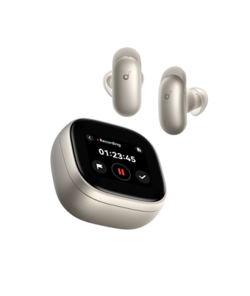 Anker Soundcore True Wireless Earphones, Liberty 5 Pro Max, Bluetooth, In-ear, Microphone, Titanium Gold, Noise canceling