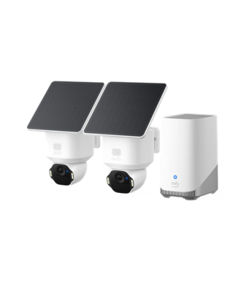 Anker Eufy SoloCam E42 2-Cam Kit (HomeBase 3), 8 MP, F/1.6, IP65, Micro SD, Max. 128 GB