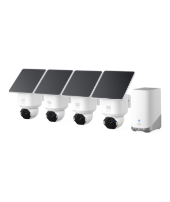 Anker Eufy SoloCam E42 4-Cam Kit (HomeBase 3), 8 MP, F/1.6, IP65, Micro SD, Max. 128 GB