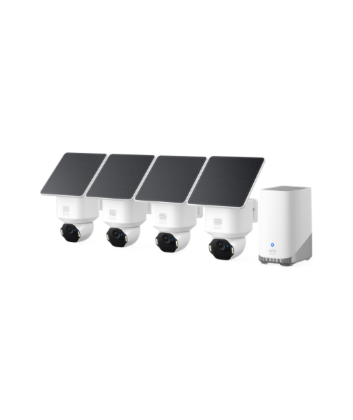 Anker Eufy SoloCam E42 4-Cam Kit (HomeBase 3), 8 MP, F/1.6, IP65, Micro SD, Max. 128 GB