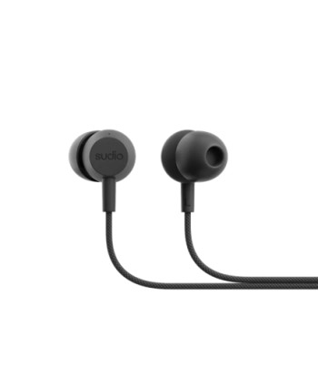 Sudio Earbuds, V3, USB-C, In-ear, Microphone, Dusty Black