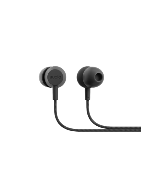Sudio Earbuds, V3, USB-C, In-ear, Microphone, Dusty Black