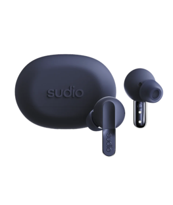 Sudio Earbuds, N3 Pro, Bluetooth, In-ear, Microphone, Midnight Navy, Noise canceling, Wireless