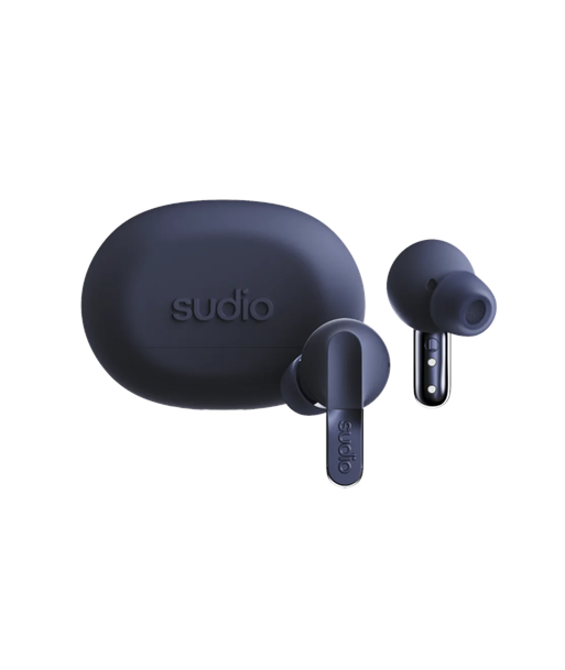 Sudio Earbuds, N3 Pro, Bluetooth, In-ear, Microphone, Midnight Navy, Noise canceling, Wireless