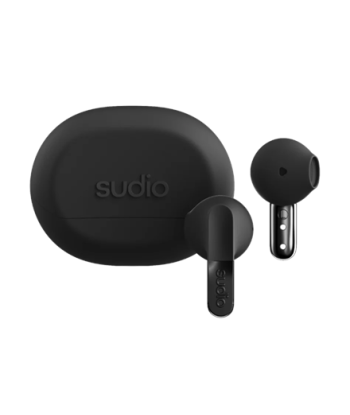 Sudio Earbuds, N3, Bluetooth, On-ear, Microphone, Onyx Black, Wireless