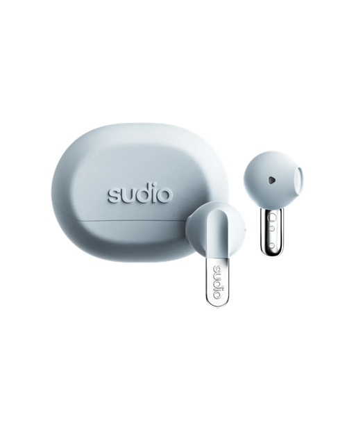 Sudio Earbuds, N3, Bluetooth, On-ear, Microphone, Misty Blue, Wireless