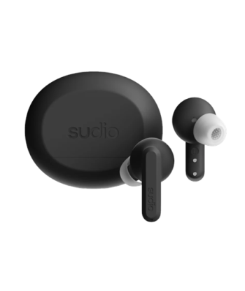 Sudio Earbuds, A3 Pro, Bluetooth, In-ear, Microphone, Cloudy Black, Noise canceling, Wireless