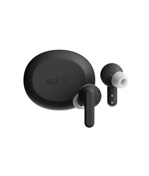 Sudio Earbuds, A3 Pro, Bluetooth, In-ear, Microphone, Cloudy Black, Noise canceling, Wireless