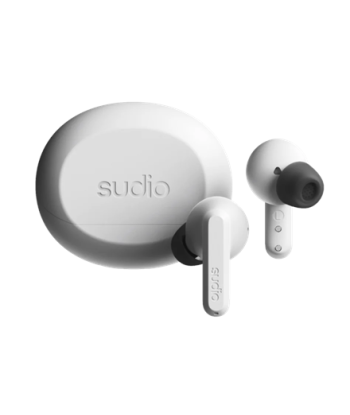 Sudio Earbuds, A3 Pro, Bluetooth, In-ear, Microphone, Fog White, Noise canceling, Wireless