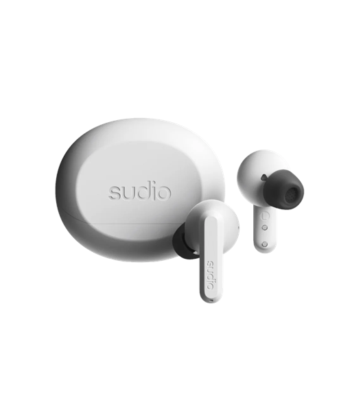 Sudio Earbuds, A3 Pro, Bluetooth, In-ear, Microphone, Fog White, Noise canceling, Wireless
