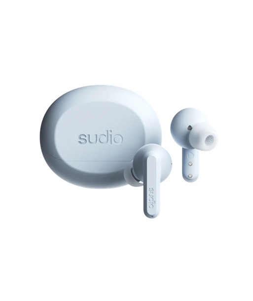 Sudio Earbuds, A3 Pro, Bluetooth, In-ear, Microphone, Powder Blue, Noise canceling, Wireless