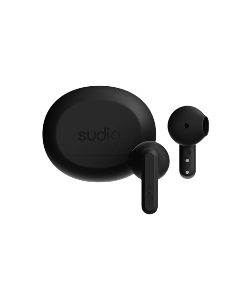 Sudio Earbuds, A3, Bluetooth, In-ear, Microphone, Black, Wireless