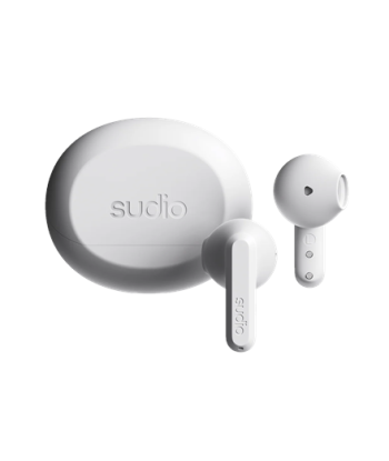 Sudio Earbuds, A3, Bluetooth, In-ear, Microphone, White, Wireless
