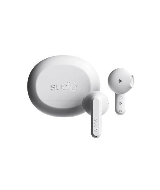 Sudio Earbuds, A3, Bluetooth, In-ear, Microphone, White, Wireless