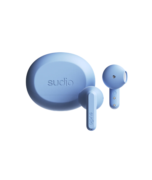 Sudio Earbuds, A3, Bluetooth, In-ear, Microphone, Blue, Wireless