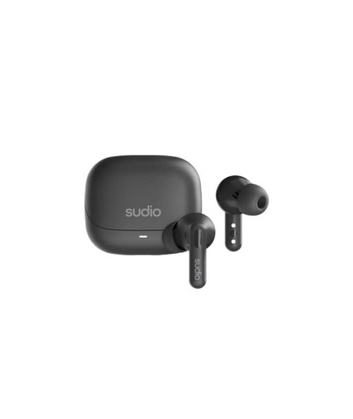 Sudio Earbuds, C8, Bluetooth, Microphone, Black, Noise canceling, Noise reduction, Wireless