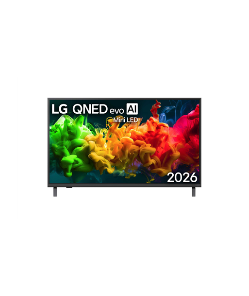 LG QNED 4K evo AI Mini LED TV, 43QNED8EB3F, 43, Smart TV, webOS, UHD, Black