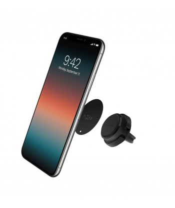Fixed Car Phone Holder Icon Air Vent Mini Universal - Secure & Stylish Black Mount