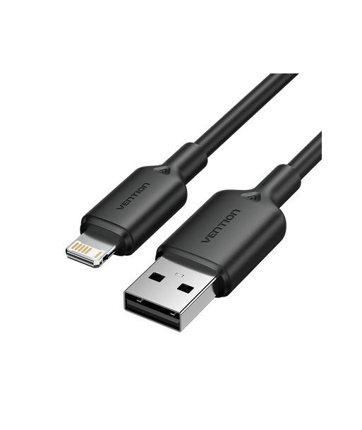 CABLE USB2.0 TO LIGHTNING/2M BLACK LAMBH VENTION