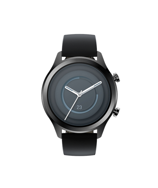 Умные часы TicWatch C2+ NFC GPS (satellite) AMOLED 3.3 cm (1.3") Waterproof Bluetooth Wi-Fi Black