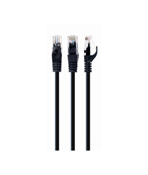 Cablexpert UTP Cat6 Patch cord, black, 5 m Cablexpert UTP Cat6 Patch cord, black, 5 m